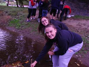 Testing the water 