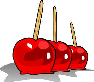 candy apples
