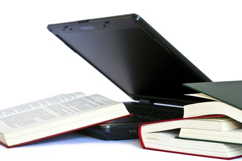 Computer and Books 